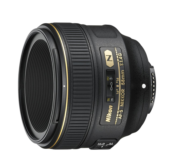 Objetivo AF-S Nikkor 58 mm f/1,4 G