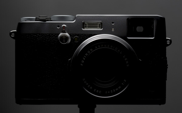 cuerpo Fujifilm X100T, contraluz