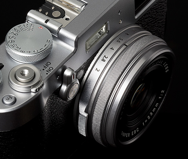 Acabado metálico, cuerpo X100T