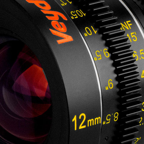 Objetivo Veydra Mini Prime 85 mm T/2,2, vista parcial