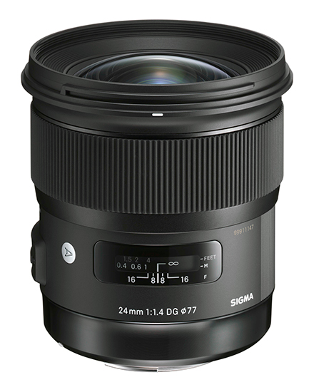 Objetivo Sigma 24 mm f/1,4 DG HSM Art