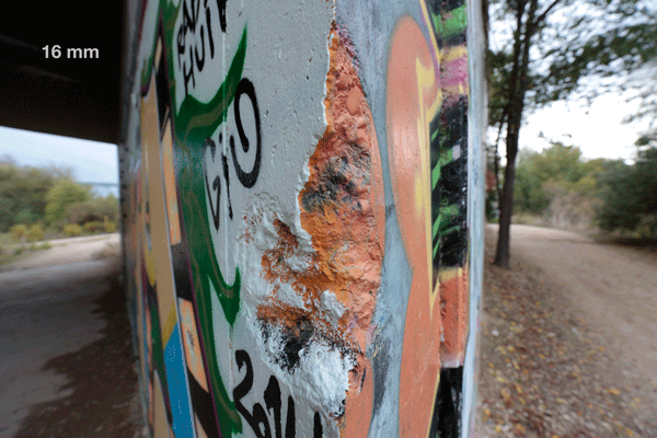 Animación con las diferentes focales del Canon EF 16-35 mm f/4 IS USM