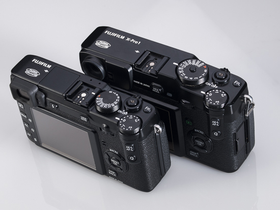 Fujifilm X-E1 y X-Pro1