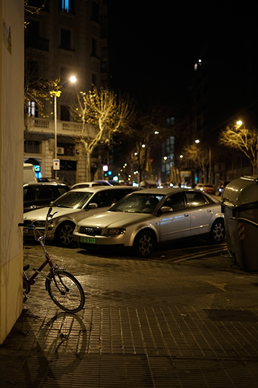 Calle de Madrid con la Fujifilm X-Pro1