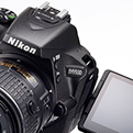 Cámara Nikon D5500, vista parcial