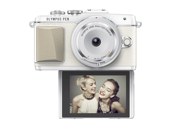 Presentación Olympus E-PL7, pantalla articulada, selfie, autorretrato