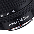 Objetivo HD Pentax-DA 16-85 mm f/3,5-5,6 ED DC WR, vista parcial