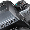 Cámara Pentax K3 Prestige Edition, vista parcial