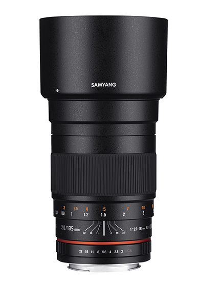 Objetivo Samyang 135 mm f/2 ED UMC