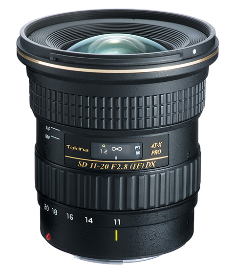 Objetivo Tokina AT-X 11-20 PRO DX en montura Canon