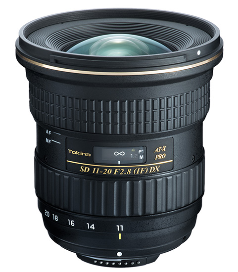 Objetivo Tokina AT-X 11-20 PRO DX en montura Nikon