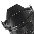 Objetivo Voigtländer Super Wide-Heliar Asph 15 mm f/4,5 II o 2014, vista parcial