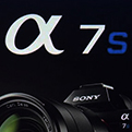 Cámara Sony α7s, vista parcial