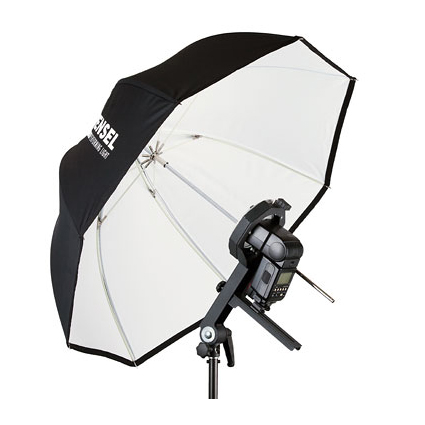 Adaptador Hensel EH Systemblitzadapter, para flash de zapata, con paraguas