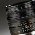 Leica Summicron-M 50 mm f/2, vista parcial