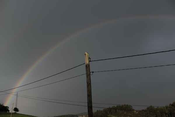 Prueba de campo Fujifilm X100T, arco iris, gama de color,