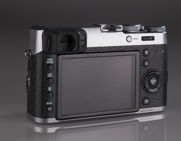 Prueba de campo Fujifilm X100T, cuerpo, parte trasera