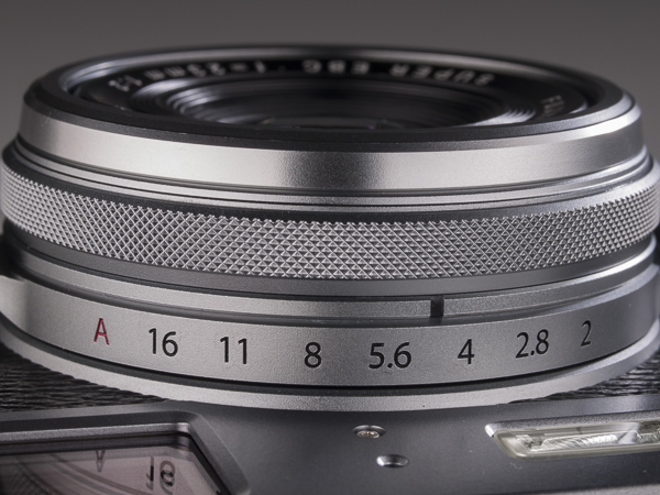 Prueba de campo Fujifilm X100T, Cuerpo, anillo de enfoque manual,