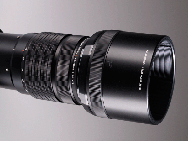 Prueba de campo Olympus M-Zuiko Digital 40-150 Pro, acción parasol